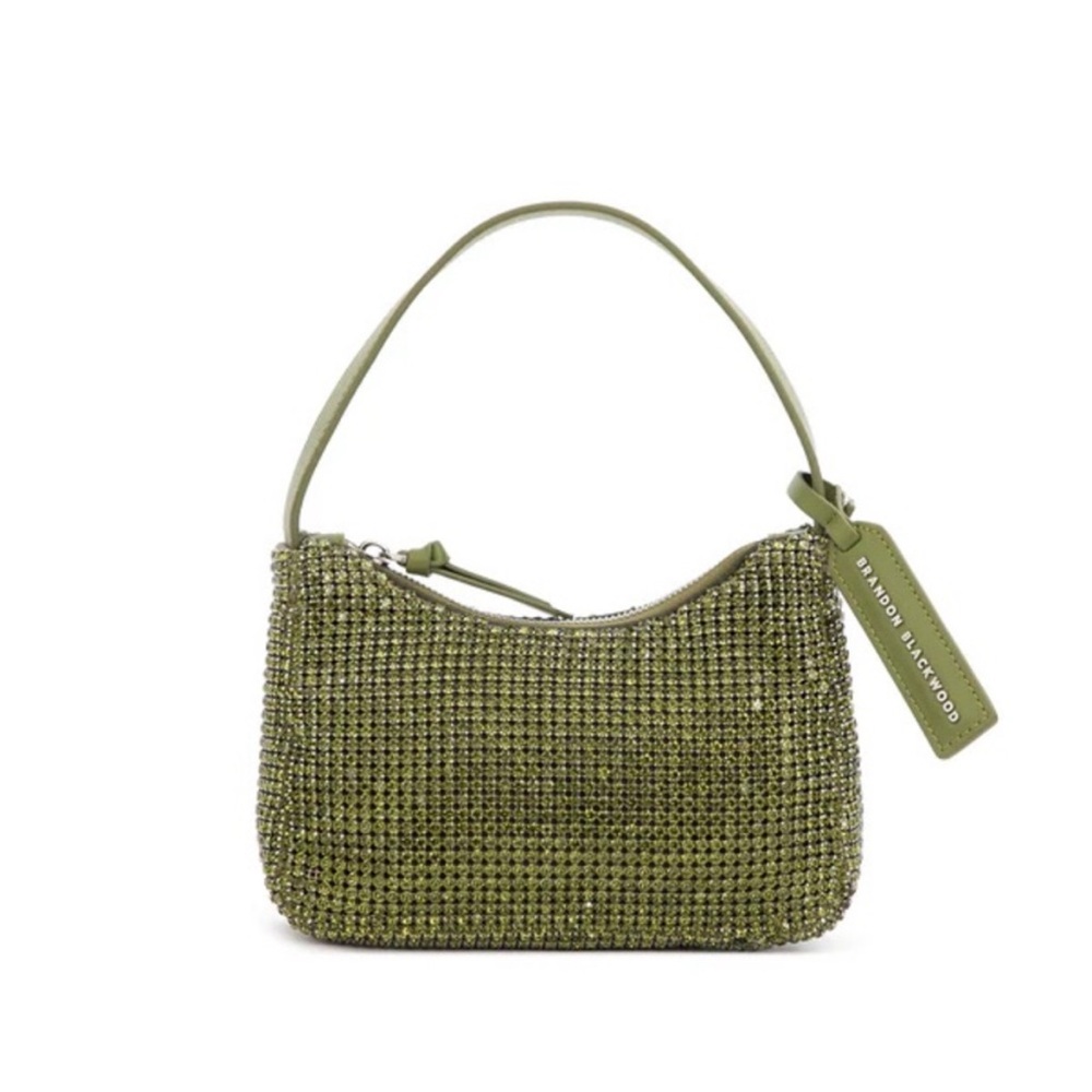 Brandon Blackwood Green Crystal Syl Bag